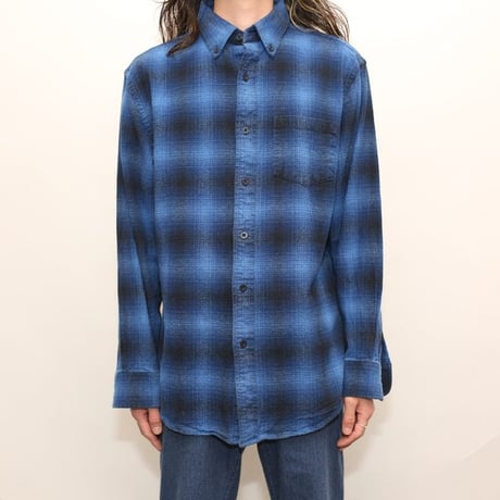 Pendleton Ombre Plaid Flannel Shirt "MASON"