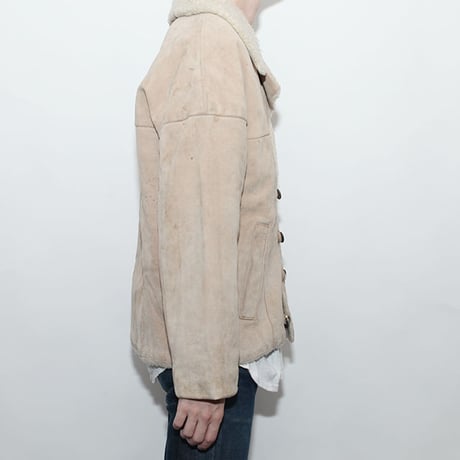 Suede Boa Jacket