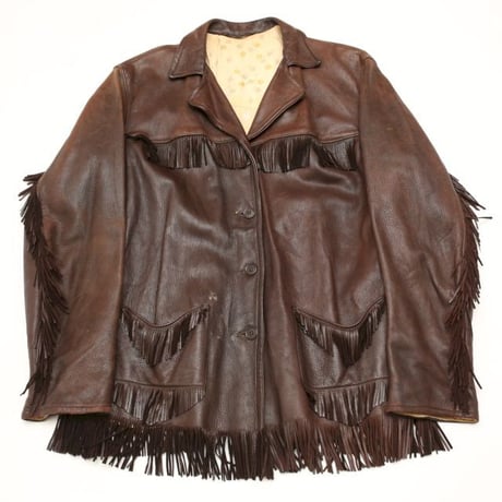 Fringe  Leather Jacket
