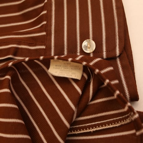 70's Striped Pattern L/S Shirt