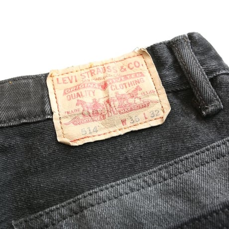 Levi's Patchwork Remake Black Denim Pants
