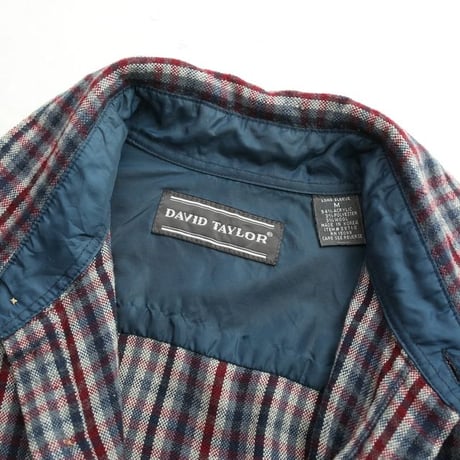 90's Plaid Acrylic Shirt
