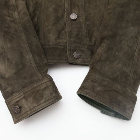 Suede Trucker Jacket