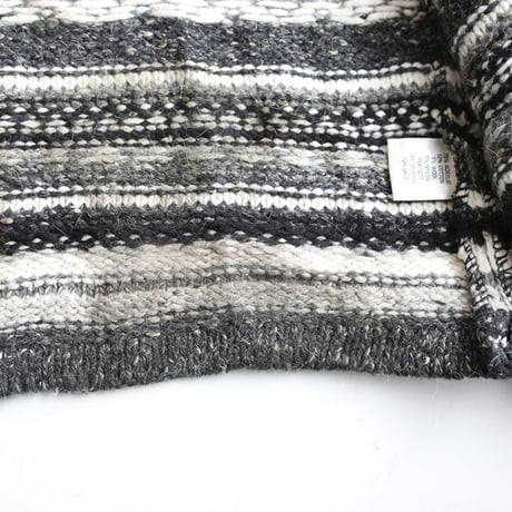 Nordic Pattern Knit Cardigan