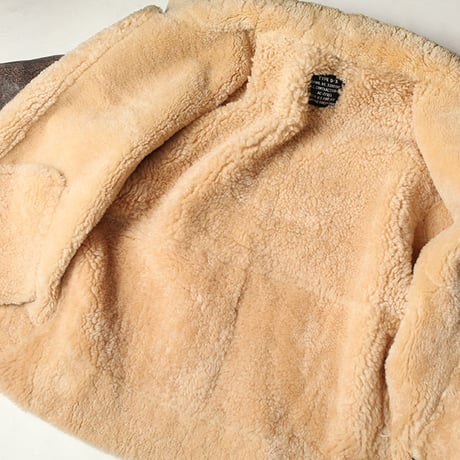 B-3 Mouton Leather Jacket
