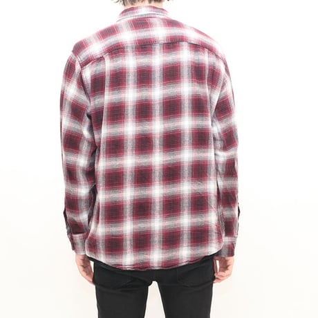 Ombre Checker Flannel Shirt
