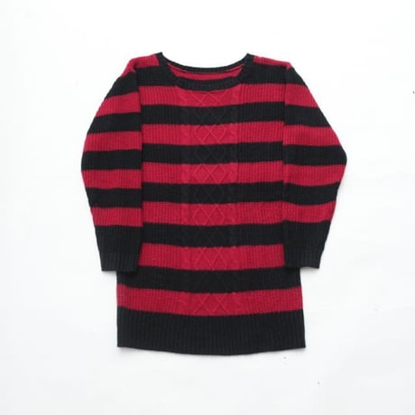 Border Knit Sweater