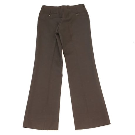 Euro Vintage Black Flared Trousers