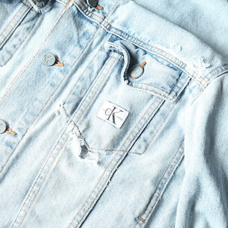 90s Calvin Klein Denim Trucker Jacket