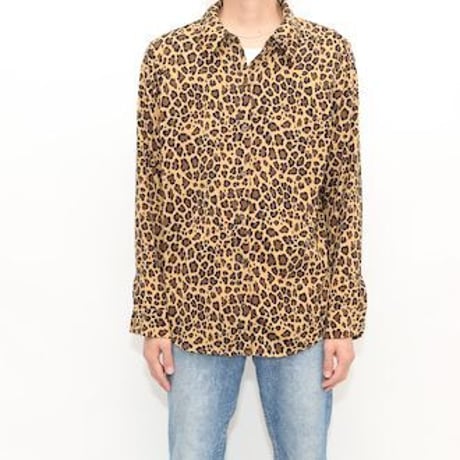 Leopard Pattern L/S Shirt