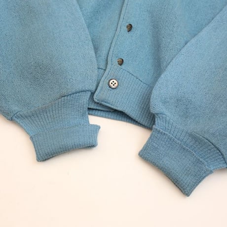 70's Arnold Palmer Alpaca × Wool Knit Cardigan