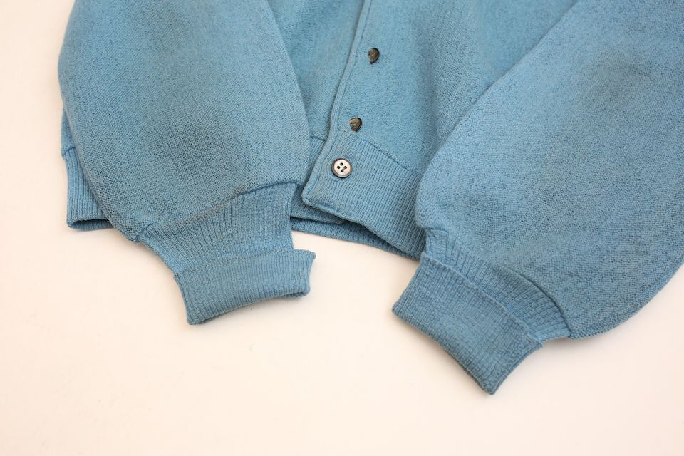 70's Arnold Palmer Alpaca × Wool Knit Cardigan