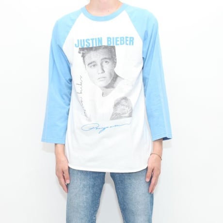 Justin Bieber Raglan Sleeves T-Shirt