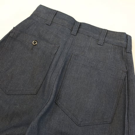 U.S.NAVY Wide Flared Denim Pants