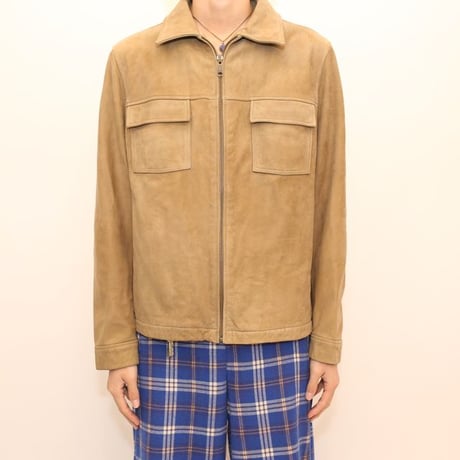 Old Gap Suede Leather Jacket