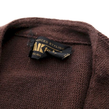 Vintage Acrylic  Knit Cardigan