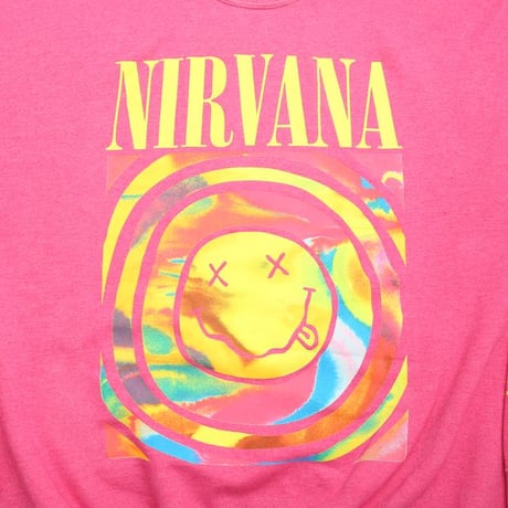 Nirvana Sweat Shirt "Smiley Logo"