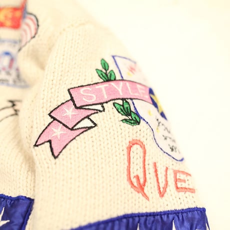 Vintage Funny Pattern Cardigan
