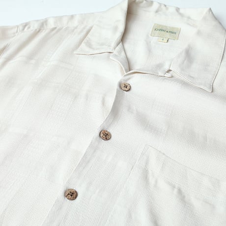 シルクシャツ 総柄 Silk S/S Shirt