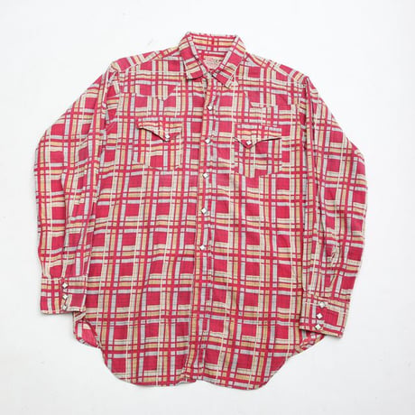 50's Levi's Western Shirt "Short Horn"