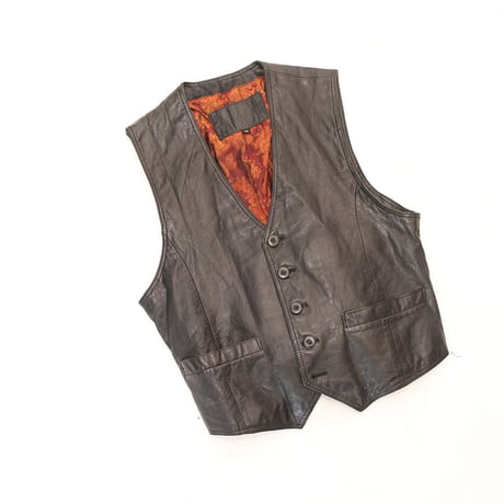 Vintage Leather Vest