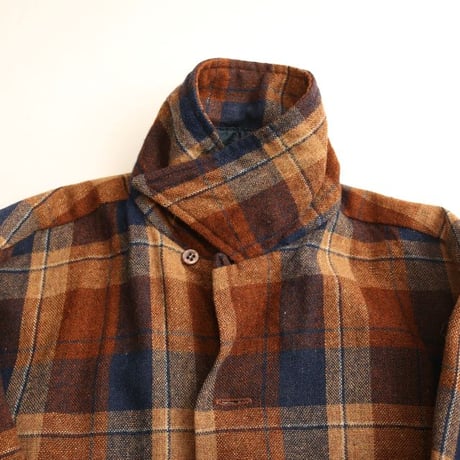 70-80s Woodchopper Wool Plaid Loop Shirt
