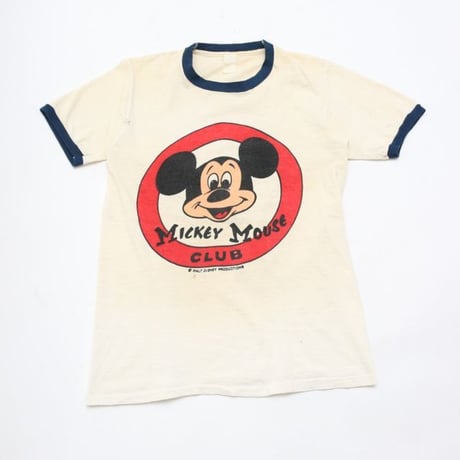 70's Mickey Mouse Club Ringer T-Shirt