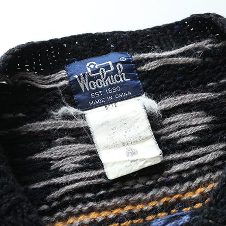 ウールリッチ ネイティブ柄セーター Vintage Woolrich Sweater