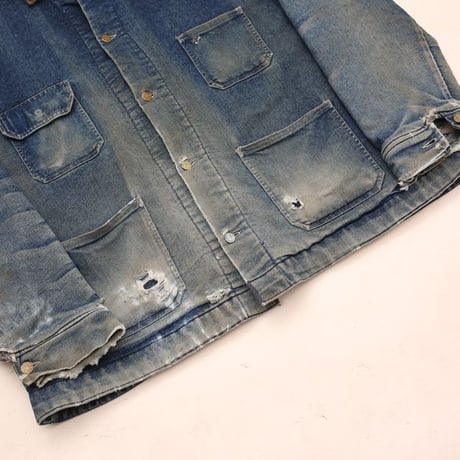 80s Coverall Denim Jacket