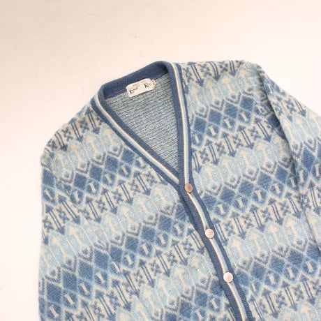 60s Lamb Knit Mohair Cardigan