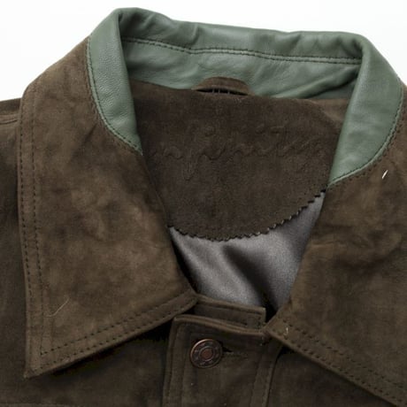 Suede Trucker Jacket