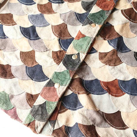 Patchwork Leather Jacket