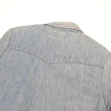 80's BIG MAC Denim Western Shirt MADE IN USA