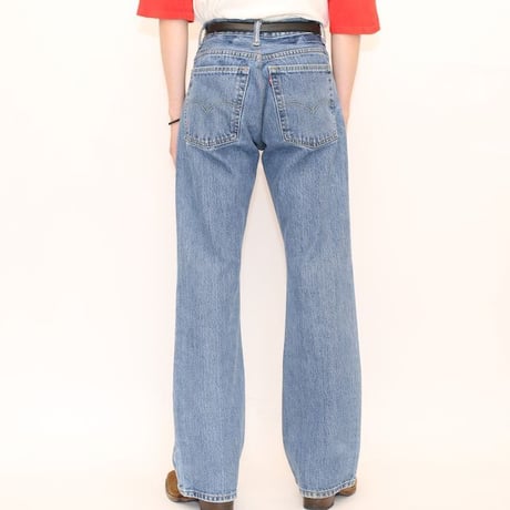 Levi's Denim Pants Flared Silhouette