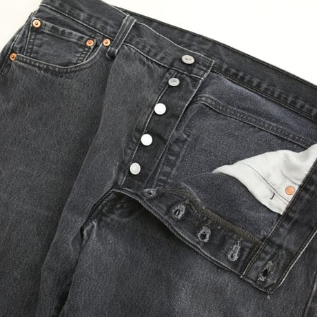 Levi's 501 Black Denim Pants