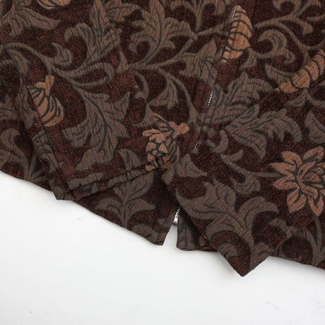 Flower Patterned Tapestry Jacket