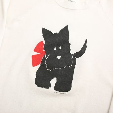 90s Sweat Shirt "Scottish Terrier" MADE IN USA