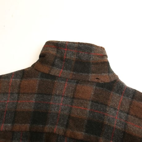 60s Towncraft Wool Plaid Loop Shirt