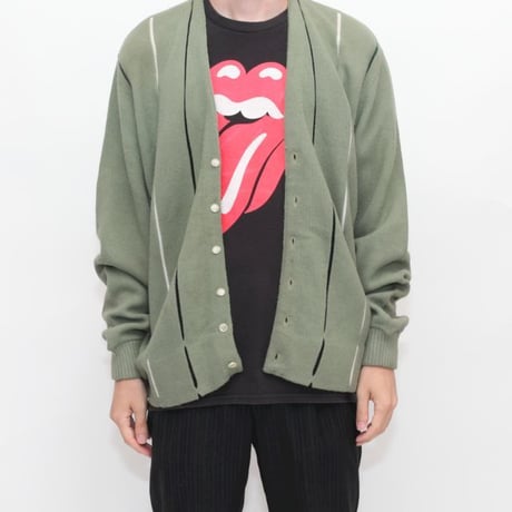 Campus Acrylic Knit Cardigan