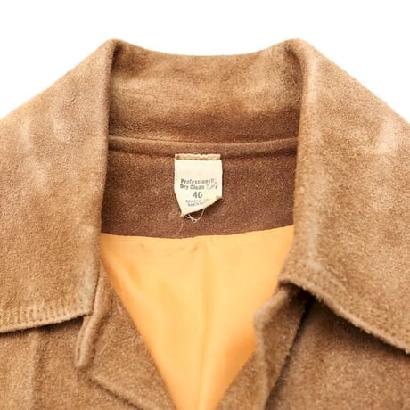 Suede Leather Trucker Jacket