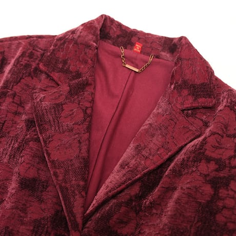 Vintage Emboss Velour Jacket