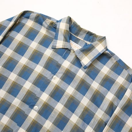 60-70's Open Collar Shirt