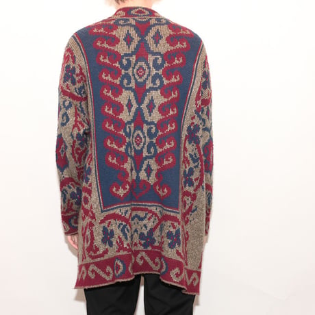 Half Coat Wool Cardigan