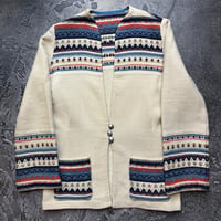 Native Pattern Wool Jacket