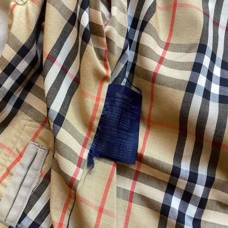 Burberrys Trench Coat Made in England