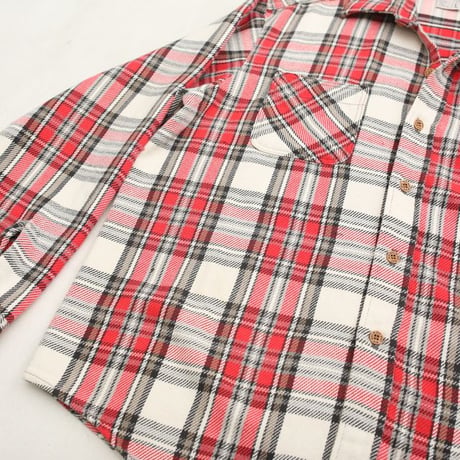 70s BIG MAC Cotton Flannel Plaid Shirt
