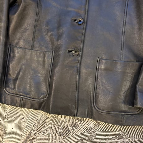 Black Lamb Leather Jacket
