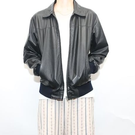 Vintage Single Leather Jacket