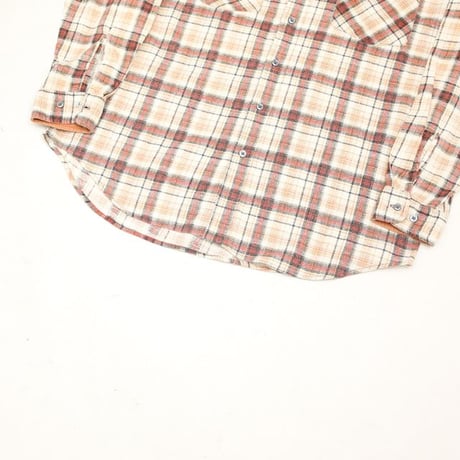 90s Print Flannel Plaid Shirt