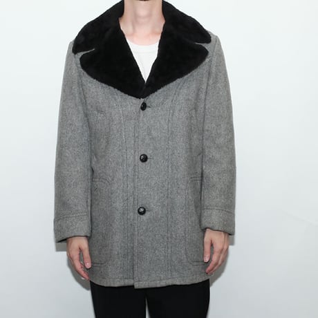 Wool Boa Coat